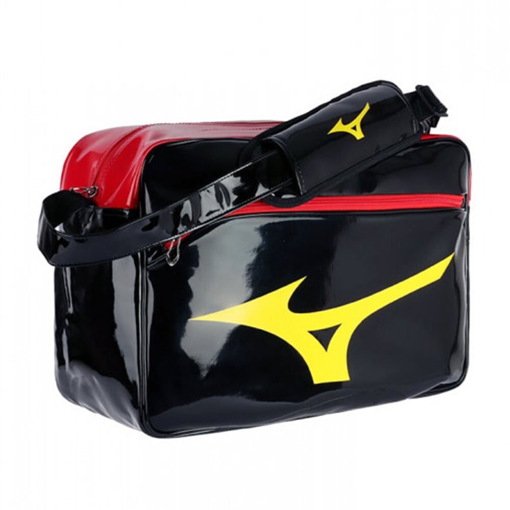 Damske Batoh Mizuno RB Enamel M Čierne/Červené Vypredaj CBAO05971